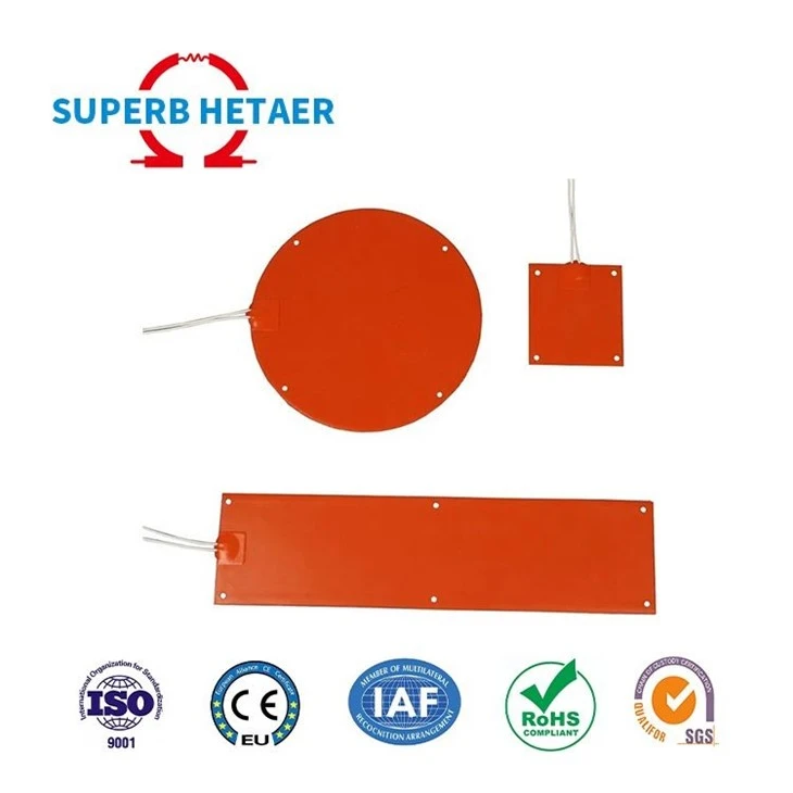 Professional Silicone Rubber Heating Pad with PT100 Probe(001)