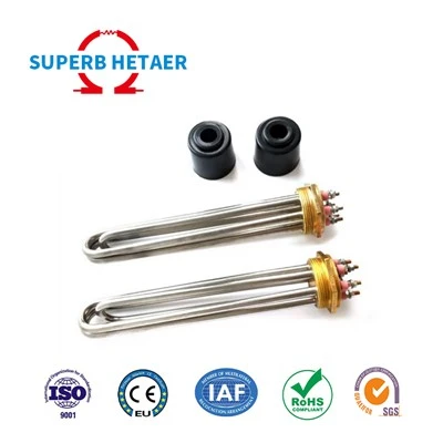 Bộ phận làm nóng mặt bích ngâm công nghiệp điện cho bể nước nóng bể bơi