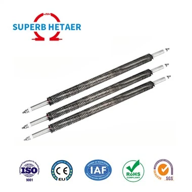 I Shape Loại thẳng Thép không gỉ Điện sưởi ấm Ống có vây Máy sưởi hình ống Lò sưởi
